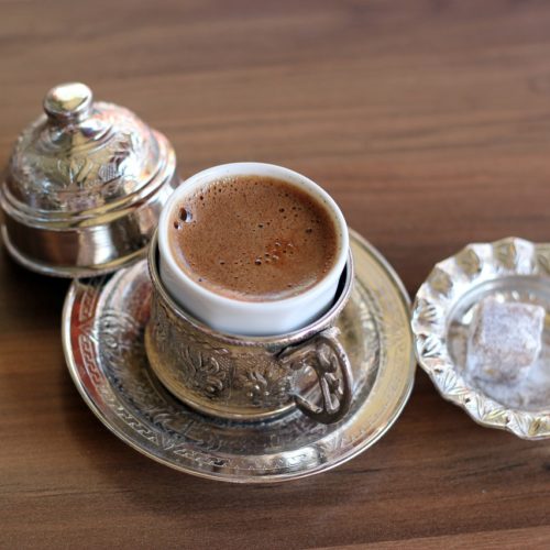 Turkish coffee cup