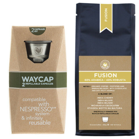 WayCap Complete Fusion - 2 capsules + coffee 250g